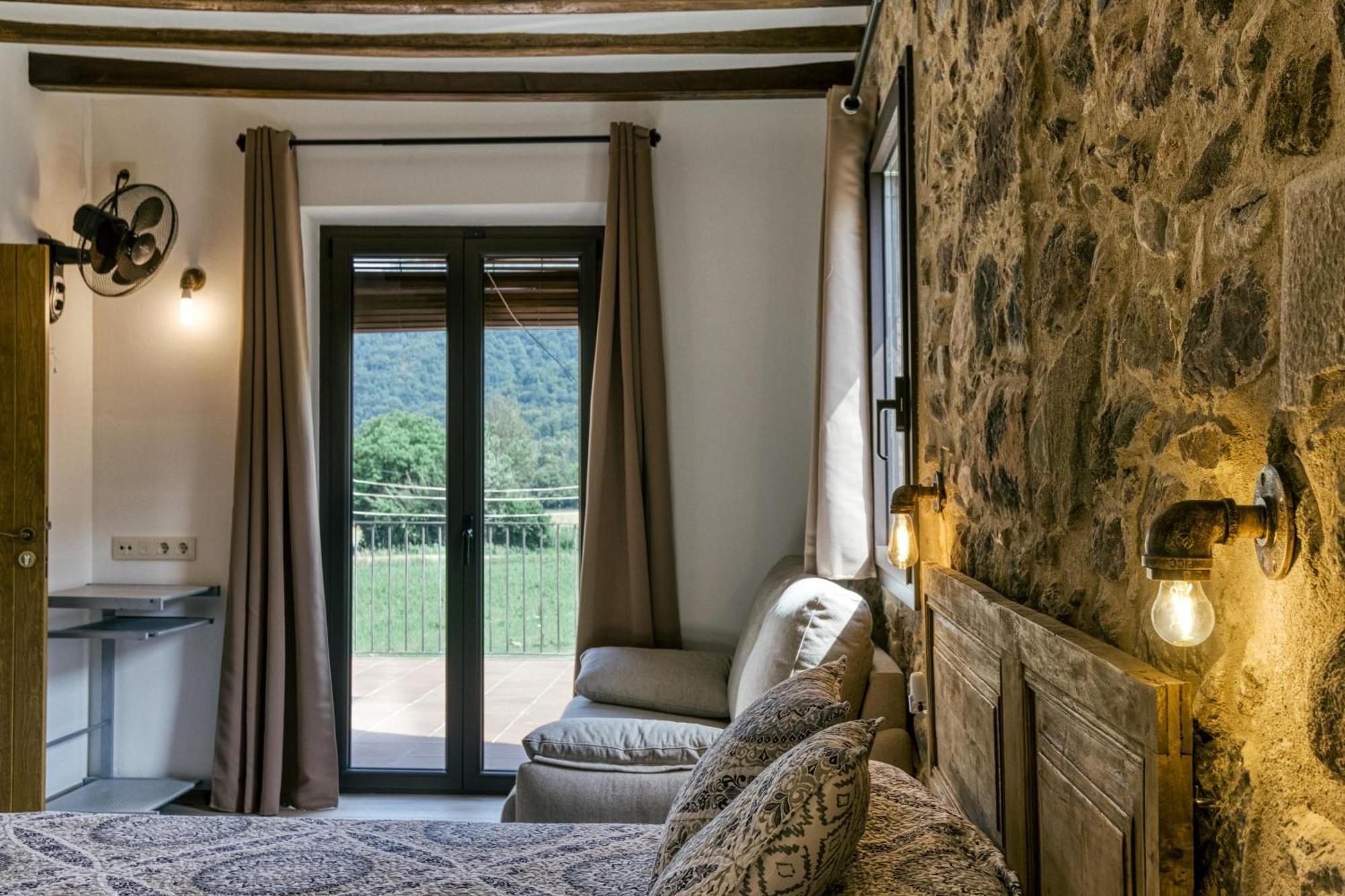 Casa Rural Mas Plantalech La Vall de Bianya Buitenkant foto